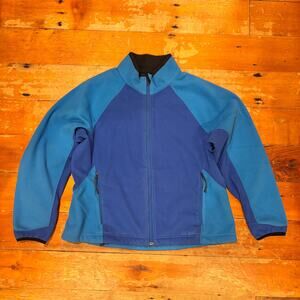 L. L. Bean Polartec WindBloc Fleece Fall Jacket, Women’s XL, Blue